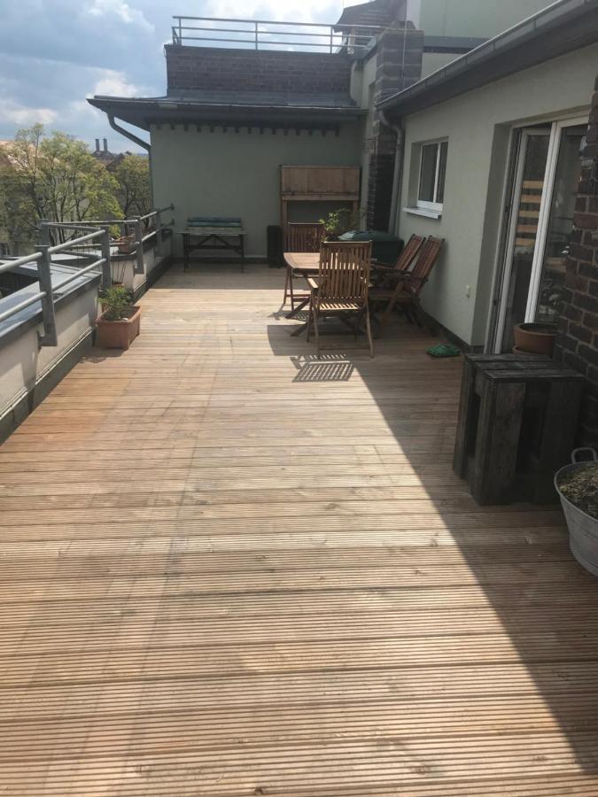 Dachterrassen Idylle Ueber Den Daechern Dresdens Exterior foto