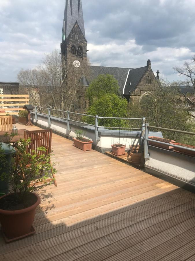 Dachterrassen Idylle Ueber Den Daechern Dresdens Exterior foto