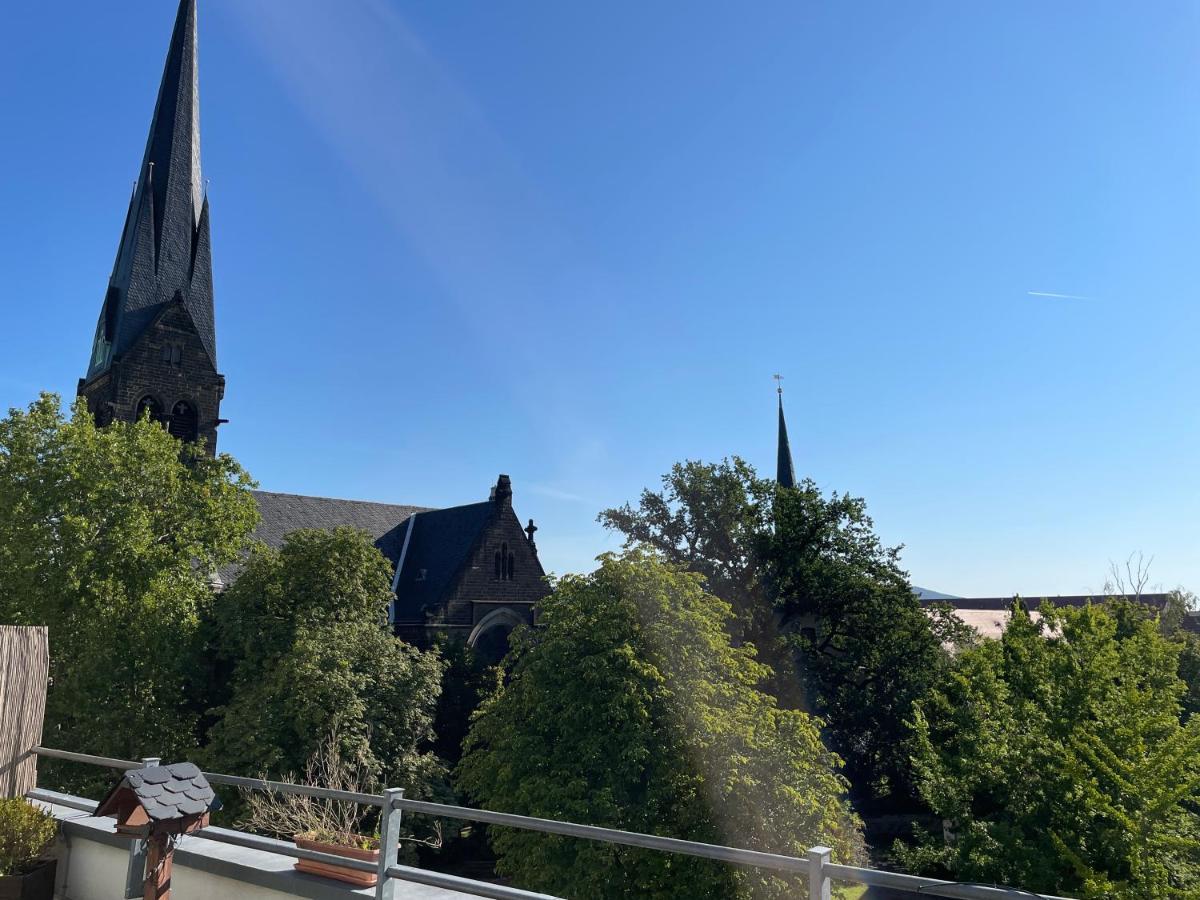 Dachterrassen Idylle Ueber Den Daechern Dresdens Exterior foto