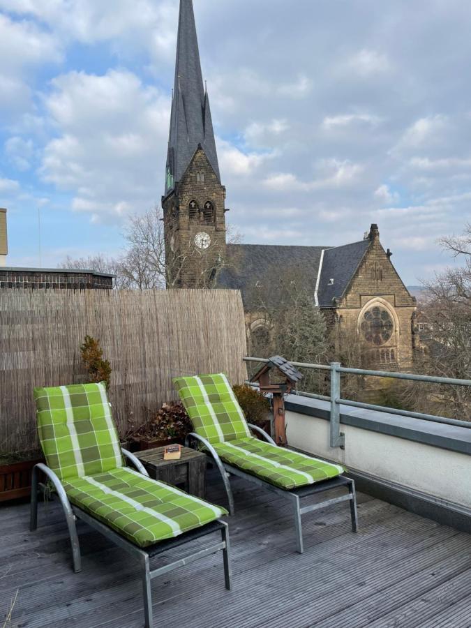 Dachterrassen Idylle Ueber Den Daechern Dresdens Exterior foto